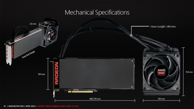 Der Radiator ist 38 mm tief. (Bild: AMD)