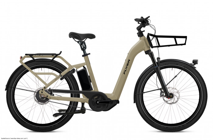 Flyer Gotour 3 E Bike mit zulässigem Gesamtgewicht von 180 kg