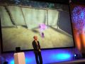 Alex Evans bei der Präsentation von Little Big Planet während der Sony-Keynote