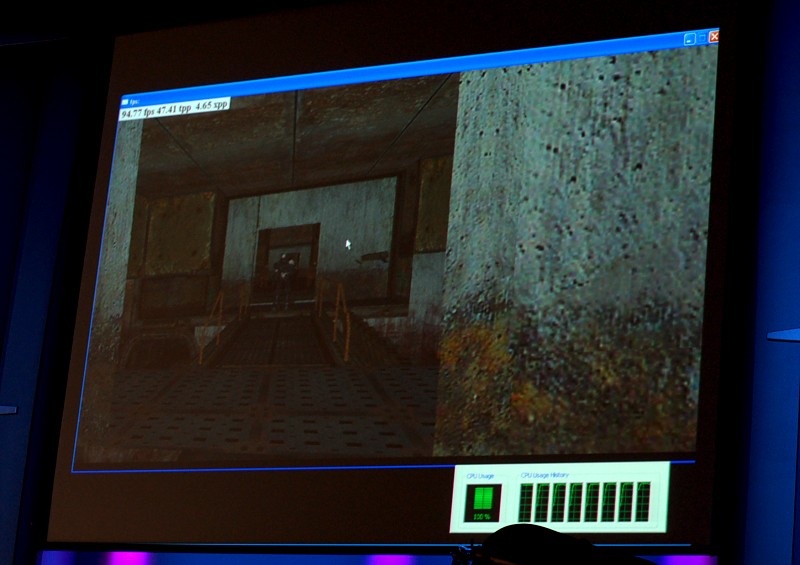 IDF: Quake4 per Raytracing in HD mit 90 FPS
