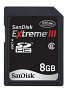 SanDisk: 8 GByte große SDHC-Karte mit Kartenleser