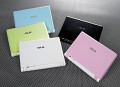 Asus-Eee-PC - alle bisher vorgestellten Geh&auml;usefarben
