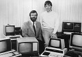Microsoft-Gründer Paul Allen (links) und Bill Gates 1981