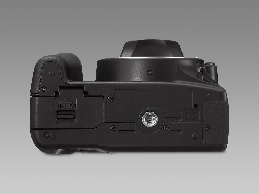 Canon EOS 1000D (von unten)