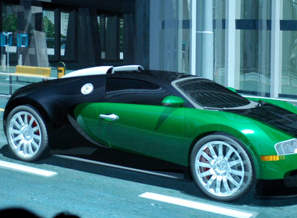 Foto der Raytracing Demo