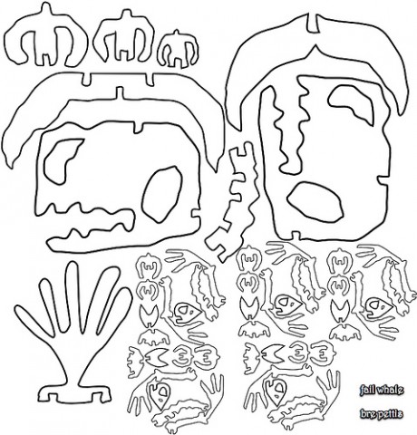 Aus diesem Schnittmuster... (Bild: Bre Pettis)