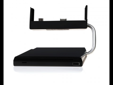 Dockinstation f&uuml;r OQO Model 2+ mit integriertem DVD-Brenner