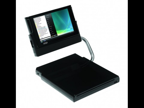 Dockinstation f&uuml;r OQO Model 2+ mit integriertem DVD-Brenner