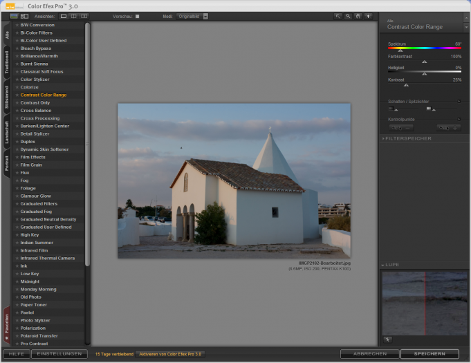 Nik Software Color Efex Pro (Foto: Andreas Donath)