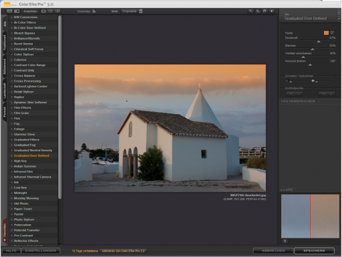 Nik Software Color Efex Pro (Foto: Andreas Donath)