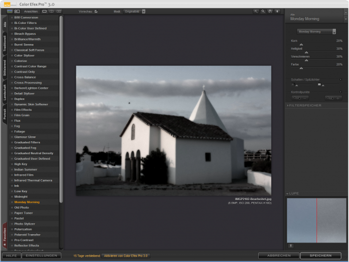 Nik Software Color Efex Pro (Foto: Andreas Donath)