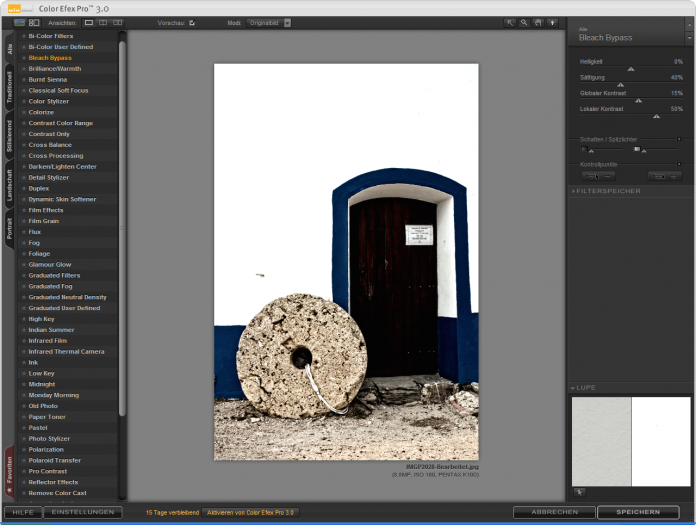 Nik Software Color Efex Pro (Foto: Andreas Donath)