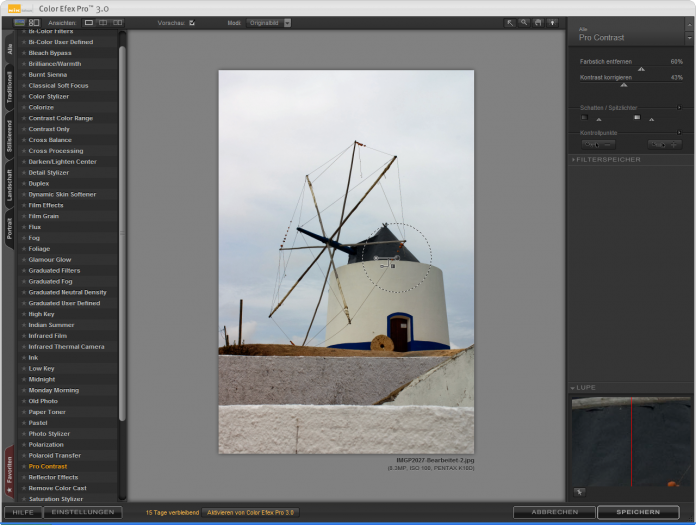 Nik Software Color Efex Pro (Foto: Andreas Donath)