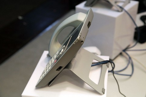 Snom 870 - Prototyp auf der Cebit 2009 (Foto: ck)