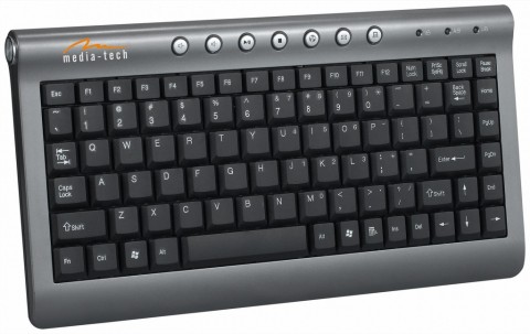 Media-tech Milan Mini Keyboard (mit engl. Tastaturbeschriftung)