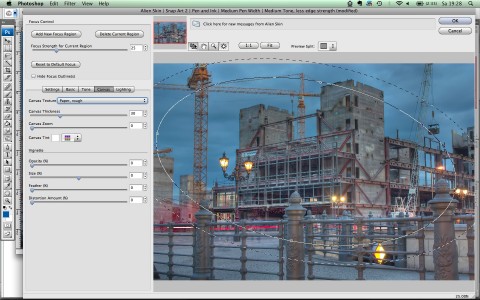 Alien Skin Snap Art 2 (Foto: Andreas Donath/ Abriss Palast der Republik Berlin)