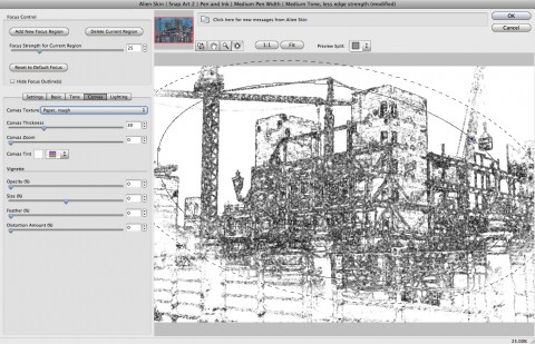 Alien Skin Snap Art 2 (Foto: Andreas Donath/ Abriss Palast der Republik Berlin)
