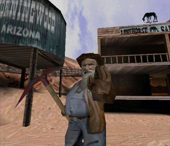 1997 veröffentlichter Screenshot aus Version mit Quake-Engine