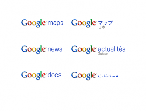 Neue Logos für Googles Produkte