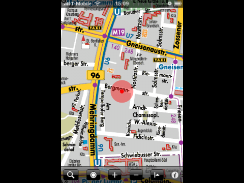 Gefundene Stra&szlig;e und Hausnummer