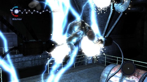 Cole McGrath l&auml;dt seine Batterien auf.