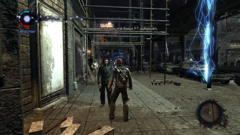 Die Hauptfigur macht Jagd auf Reaper.