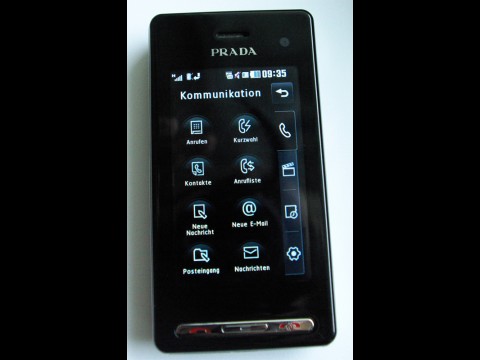 New Prada Phone - Men&uuml;