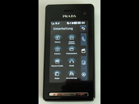 New Prada Phone - Men&uuml;