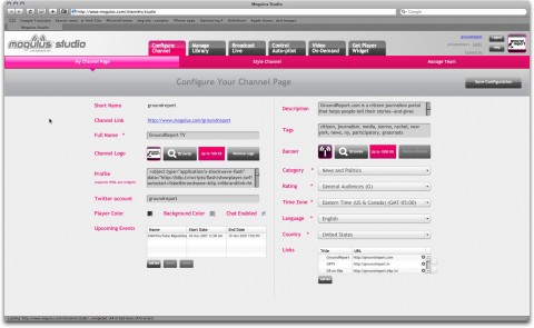 Livestream alias Mogulus