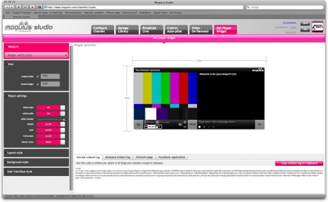 Livestream alias Mogulus