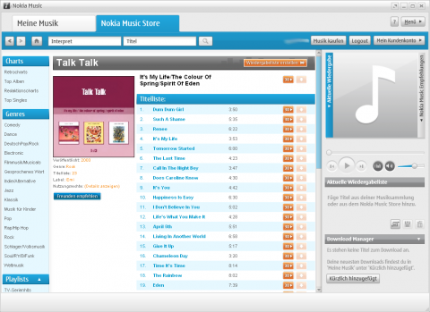 Dieses Album darf der Abokunde nicht herunterladen.