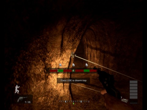 Wer im gr&uuml;nen Feld klickt, hat die Falle entsch&auml;rft.