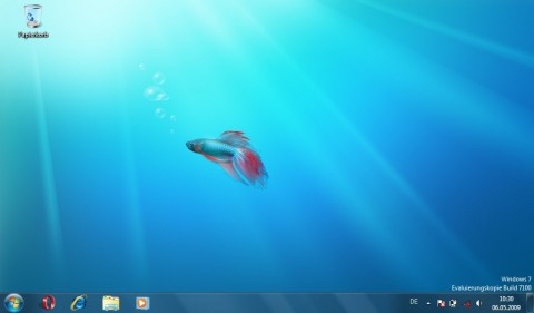 Windows 7 RC auf einem Netbook