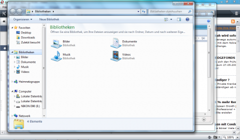 F&uuml;r den Explorer reicht der Platz.