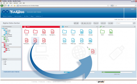 YuuWaa - Datentausch zwischen Online und Stickspeicher