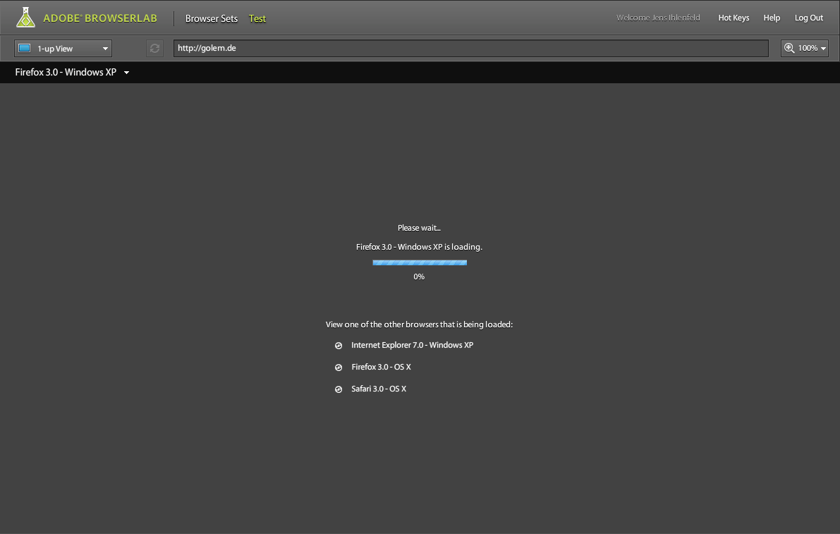 Adobe BrowserLab