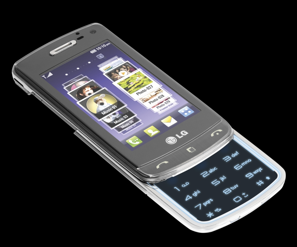 LG GD900 Crystal Handy mit transparenter TouchTastatur Screenshots