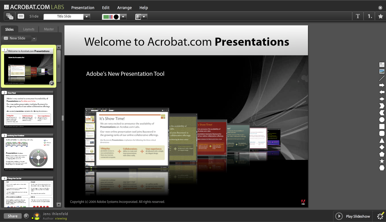 Acrobat.com - Presentations