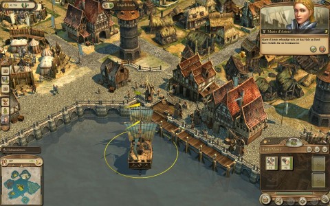 Spieler haben mehr M&ouml;glichkeiten beim Aufbau des Hafens.