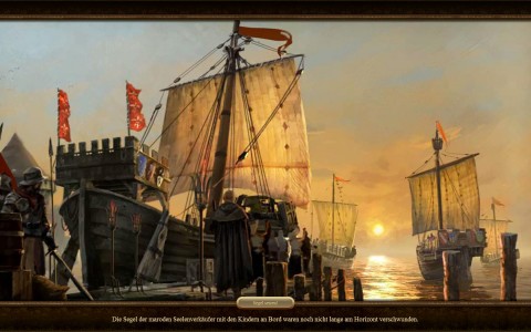 In der Kampagne erz&auml;hlen animierte Bilder die Story zwischen den Missionen.