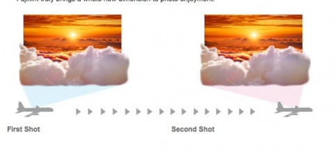 3D-Intervallaufnahme z.B. aus dem Flugzeug