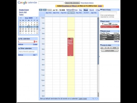 Google Kalender Labs