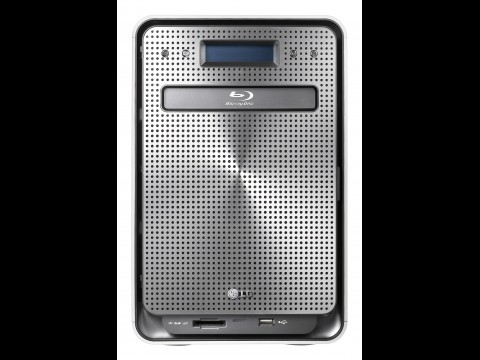 LG N4B1 - Netzwerkspeicher mit Blu-ray-Brenner