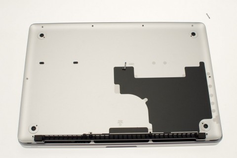 Die untere Schale des Macbook Pro 13
