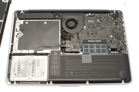 Dicht bepackt - das Macbook Pro 13