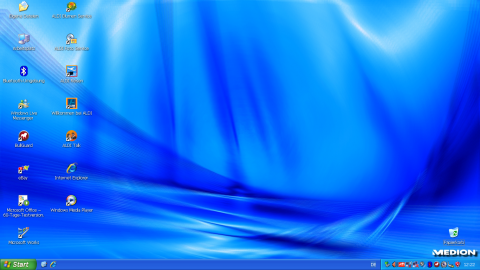 Der Desktop des E1312