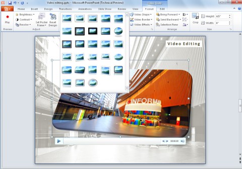 PowerPoint 2010 - Videobearbeitung
