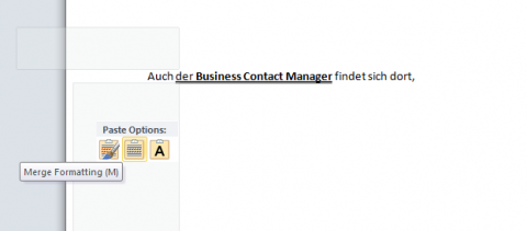... und mit einigen Formatierungen