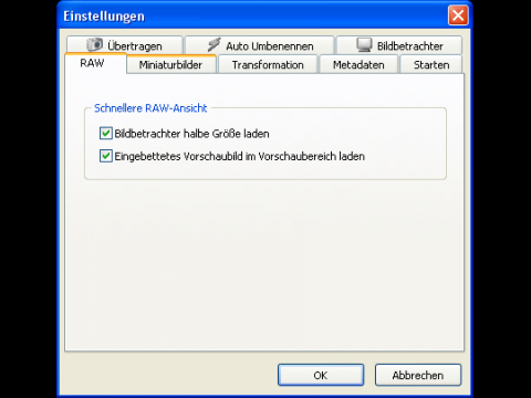 Picmeta Systems PIE - Konfigurationsmen&uuml;