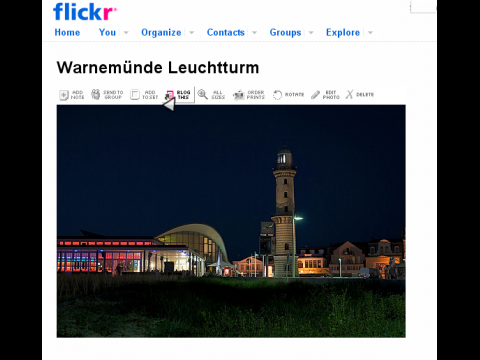 Twittern von Bildern bei Flickr (Foto: Andreas Donath)